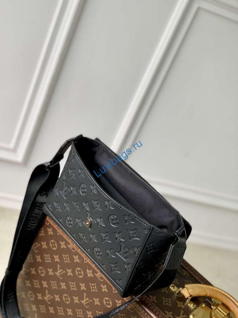 LV M14874 Louis Vuitton Pulse Messenger Bag Black | lv m14874 louis vuitton m14794 pulse messenger bag black 9