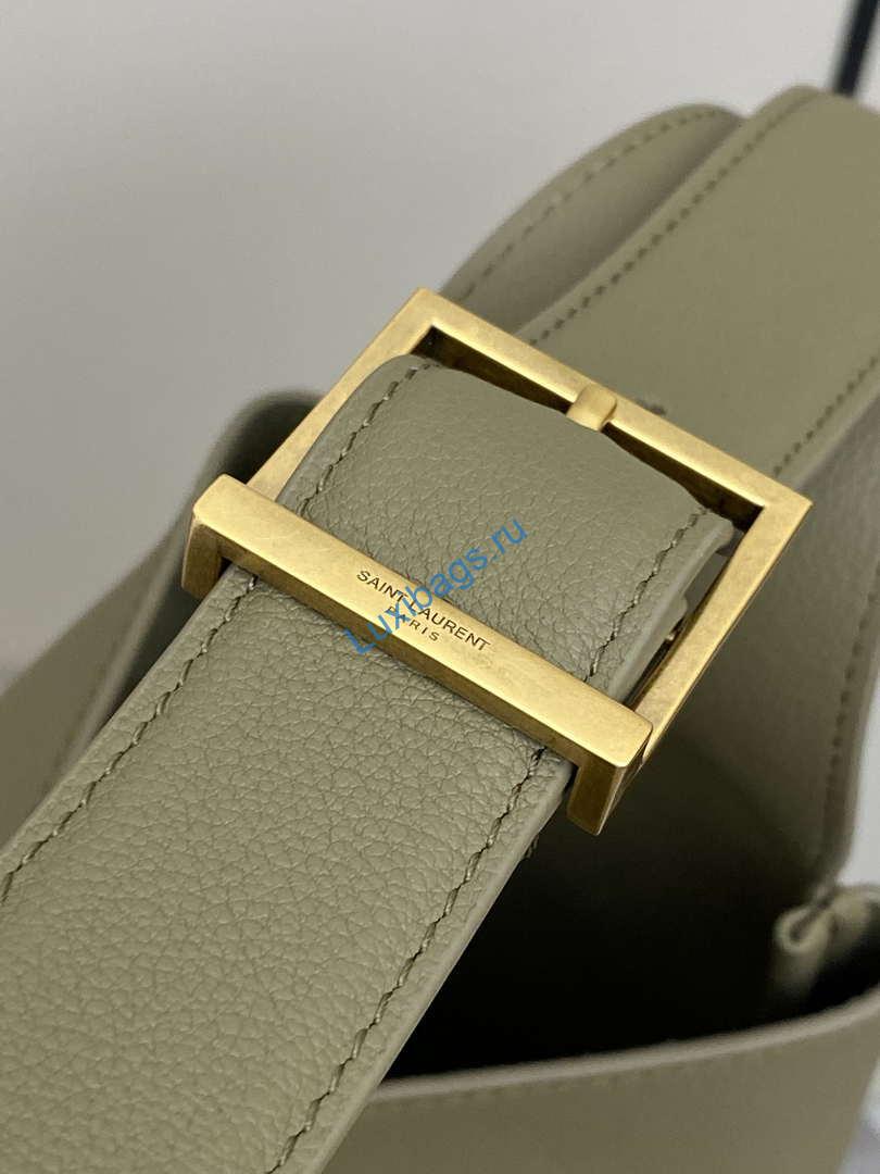 YSL 753837 Le 5 À 7 Supple Large In Smooth Leather Green | ysl 753837 le 5 a 7 supple large in smooth leather green 06