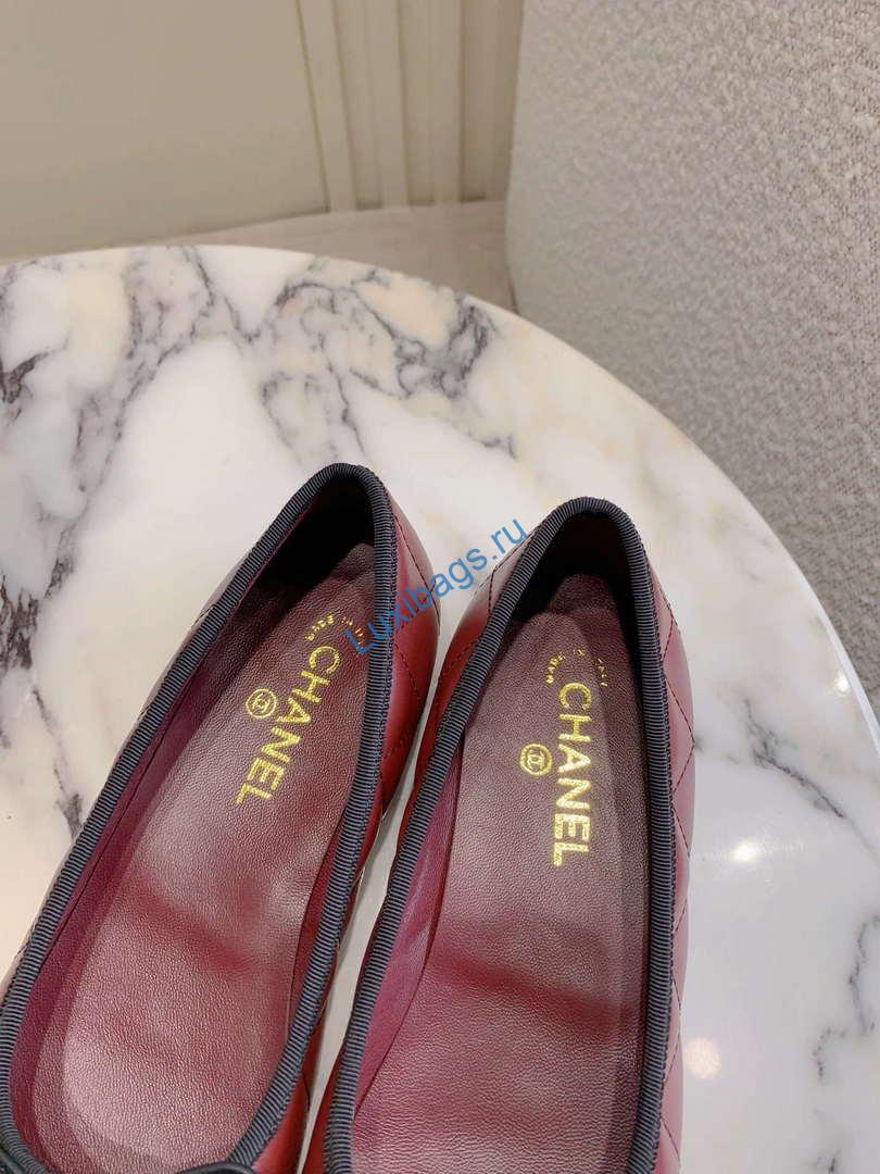 Chanel Women's Classic second-hand Kang Peng shoes flat shoes C93453 | chanel womens classic second hand kang peng shoes flat shoes c93453 6