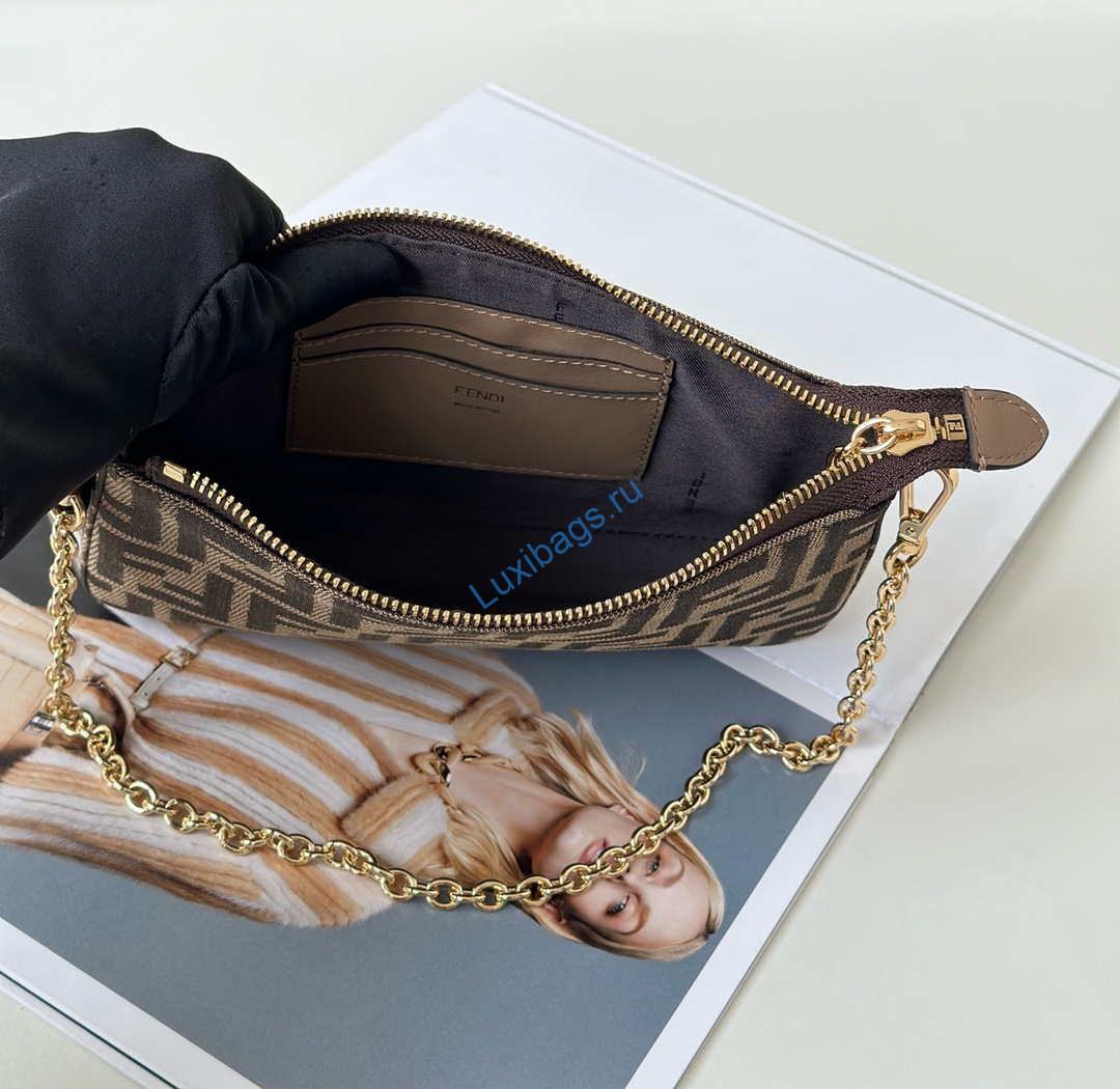 fendi 8bs073 baguette pouch bronw denim-effect ff jacquard charm pouch with chain 8 Fendi 8BS073 Baguette Pouch Bronw denim-effect FF jacquard charm pouch with chain | fendi 8bs073 baguette pouch brown denim effect ff jacquard charm pouch with chain 09