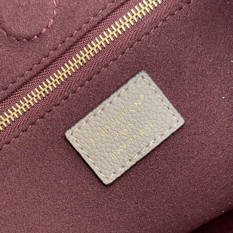 LV M14414 Louis Vuitton Anytime PM Cowhide Leather Bag Tourterelle Gray | lv m14414 louis vuitton anytime pm cowhide leather bag elephant gray 8