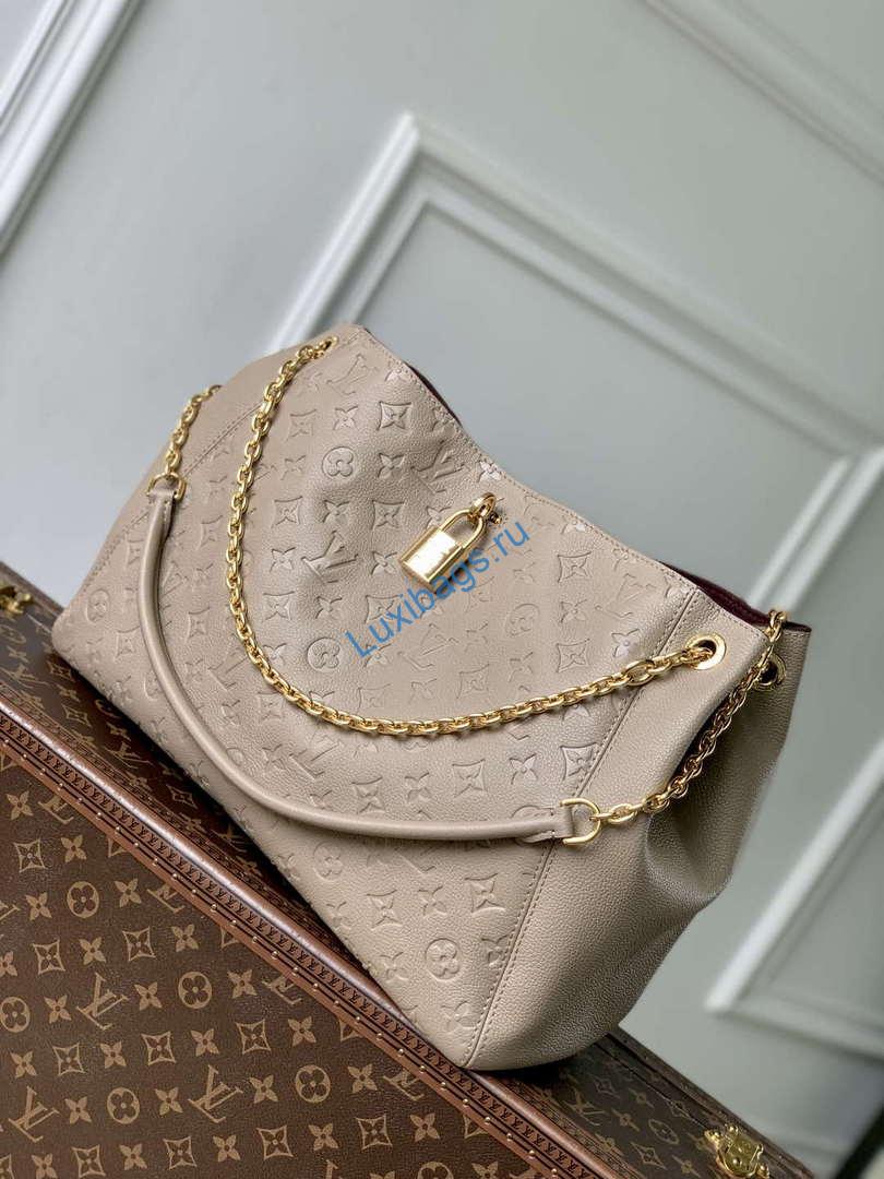 LV M14658 Louis Vuitton Anytime MM Cowhide Leather Bag Tourterelle Gray | lv m14658 louis vuitton anytime mm cowhide leather bag tourterelle gray 2