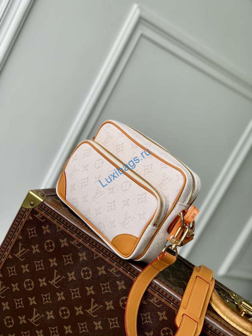LV M14682 Louis Vuitton Nil Cross-body Bag Off-White | lv m14682 louis vuitton nil cross body bag off white 2