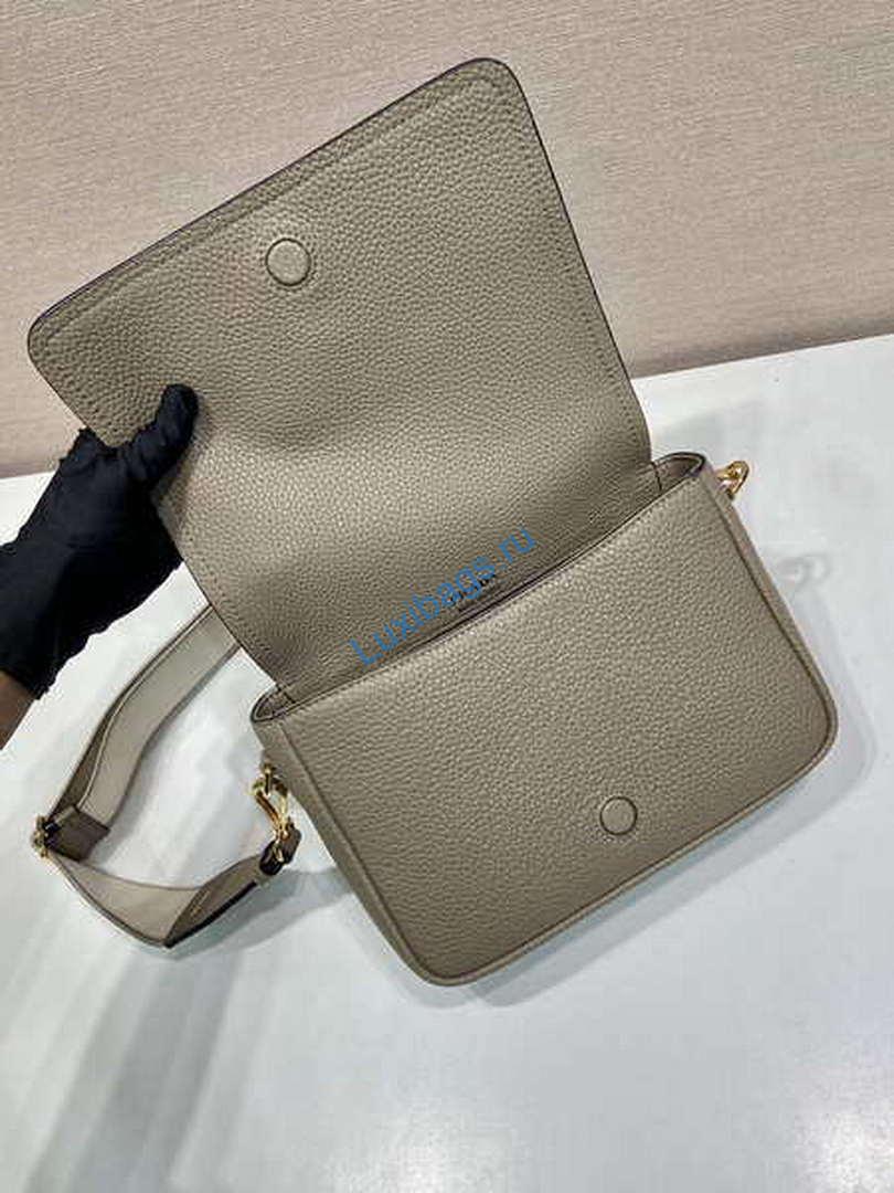 Prada 1BD314 Leather shoulder bag Light Green | prada 1bd314 leather shoulder bag light green 005