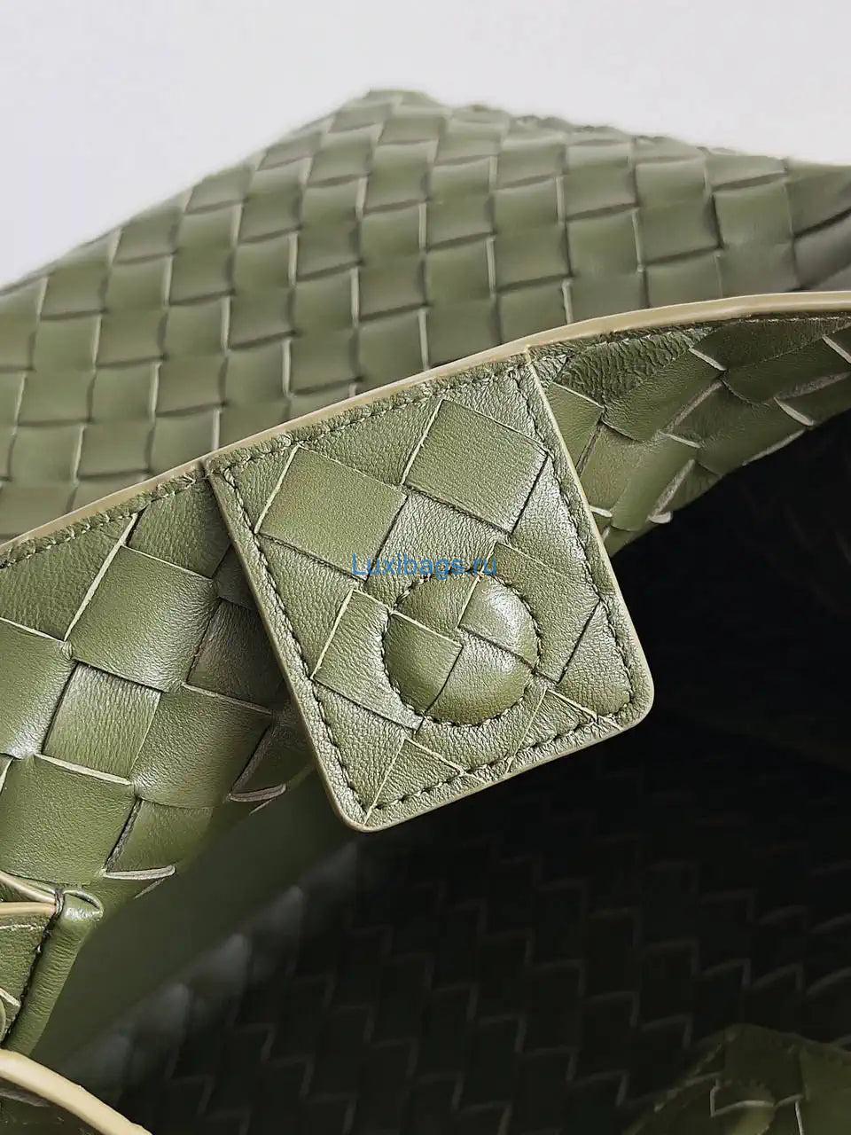 Bottega Veneta BV 796571 Large Andiamo Parachute Olive Green | bottega veneta bv 796571 large andiamo parachute 44