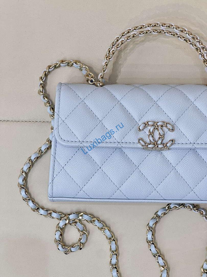 chanel ap3238 phone holder with chain grained shiny calfskin black 3 Chanel AP3238 Phone Holder with Chain Grained Shiny Calfskin Black | chanel ap3238 phone holder with chain blue 04