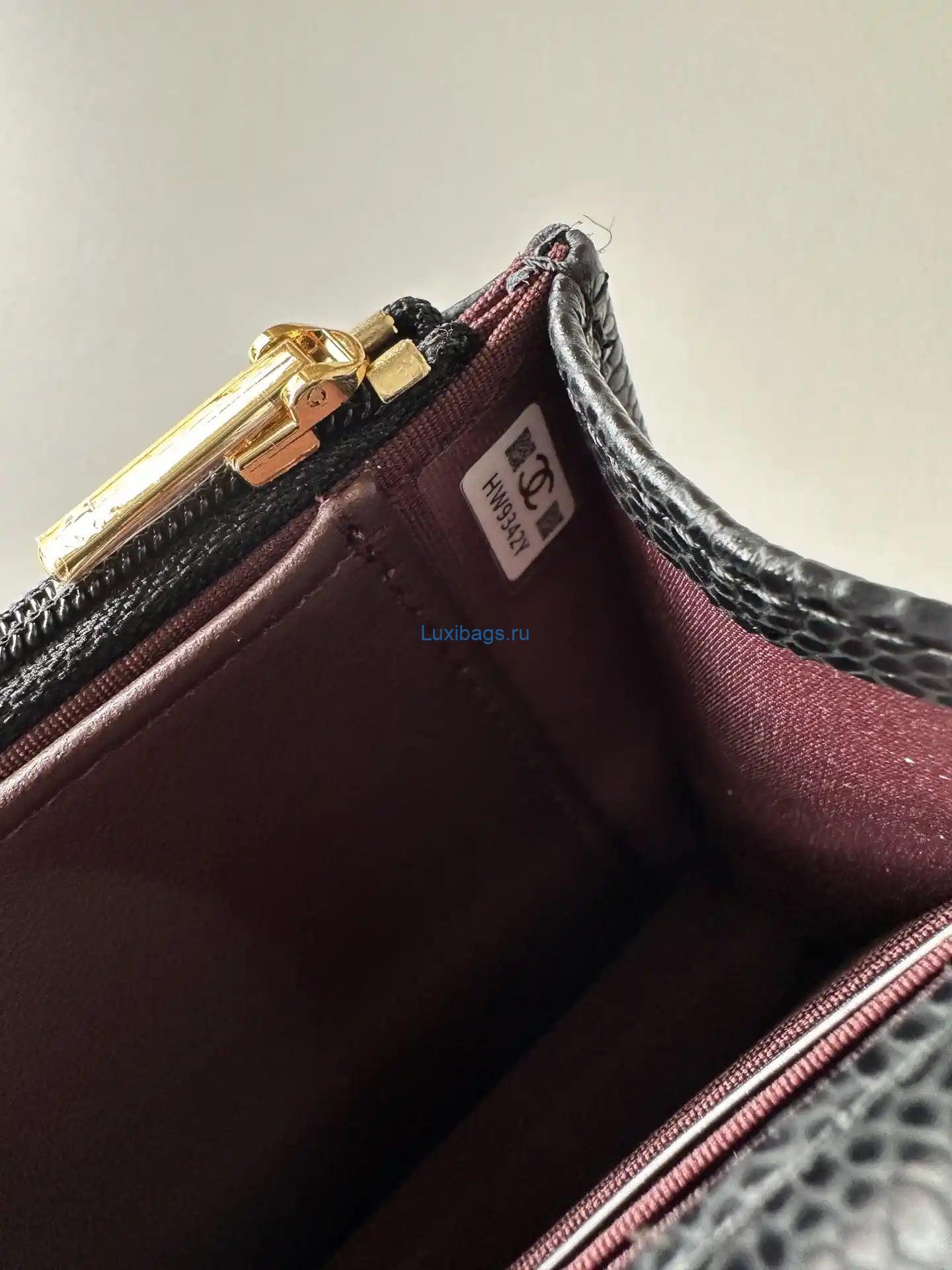 Chanel AP4241 Classic Wallet On Chain Grained Shiny Calfskin Black | chanel ap4241 classic wallet on chain grained shiny calfskin 09