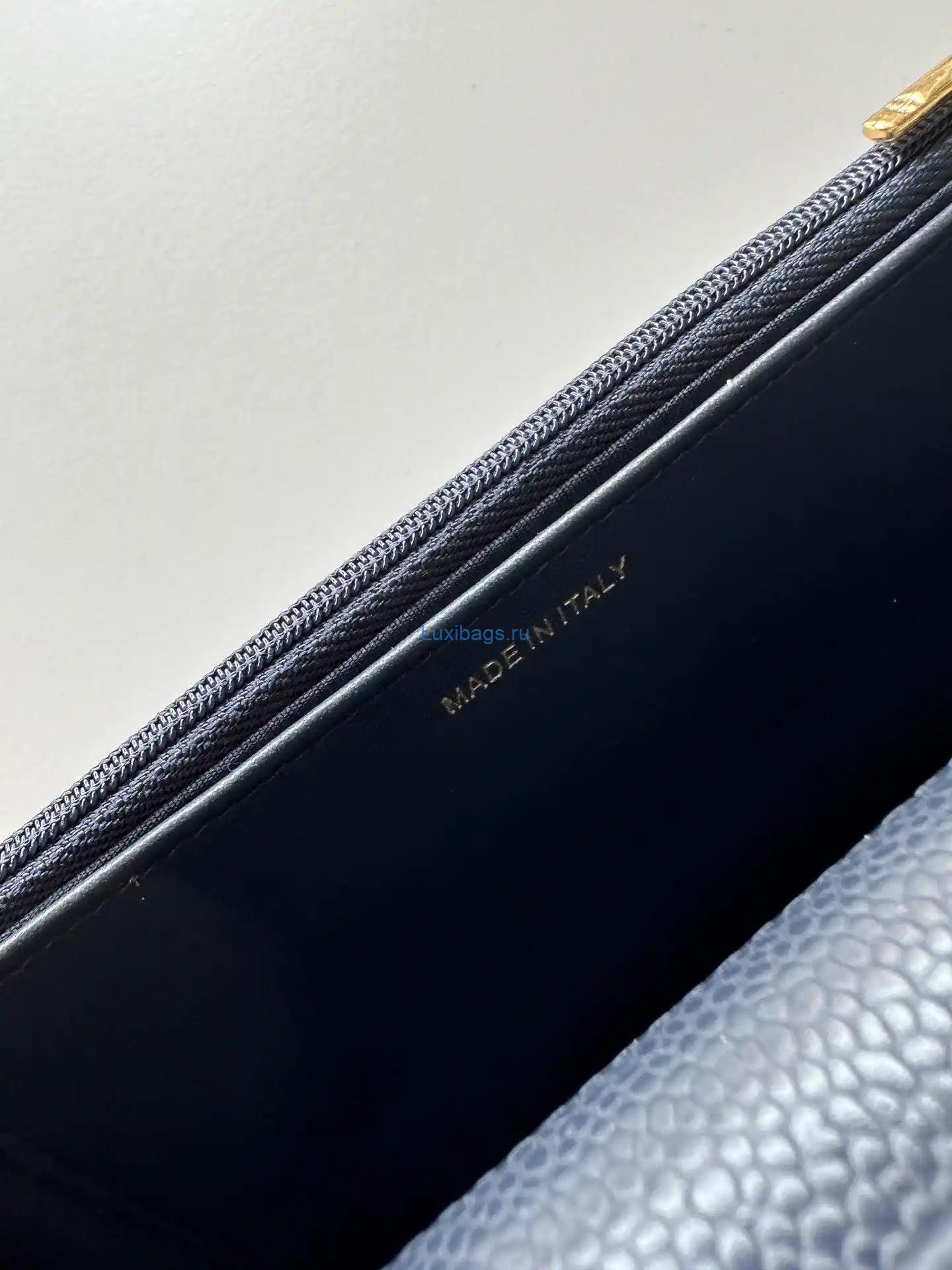 Chanel AP4241 Classic Wallet On Chain Grained Shiny Calfskin Navy Blue | chanel ap4241 classic wallet on chain grained shiny calfskin 145