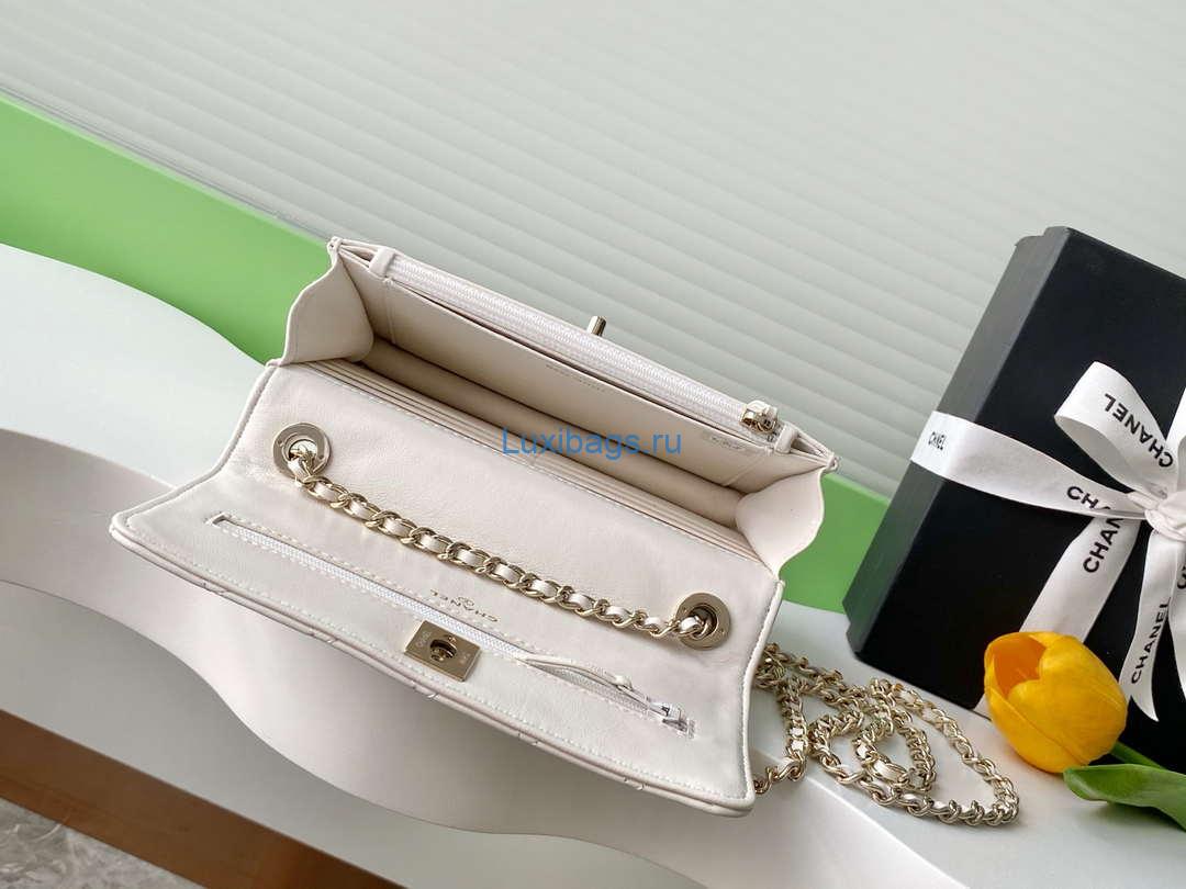 chanel ap4323 wallet on chain lambskin diamanté gold white 7 Chanel AP4323 Wallet On Chain Lambskin Diamanté Gold White | chanel ap4323 wallet on chain lambskin diamante gold white 08