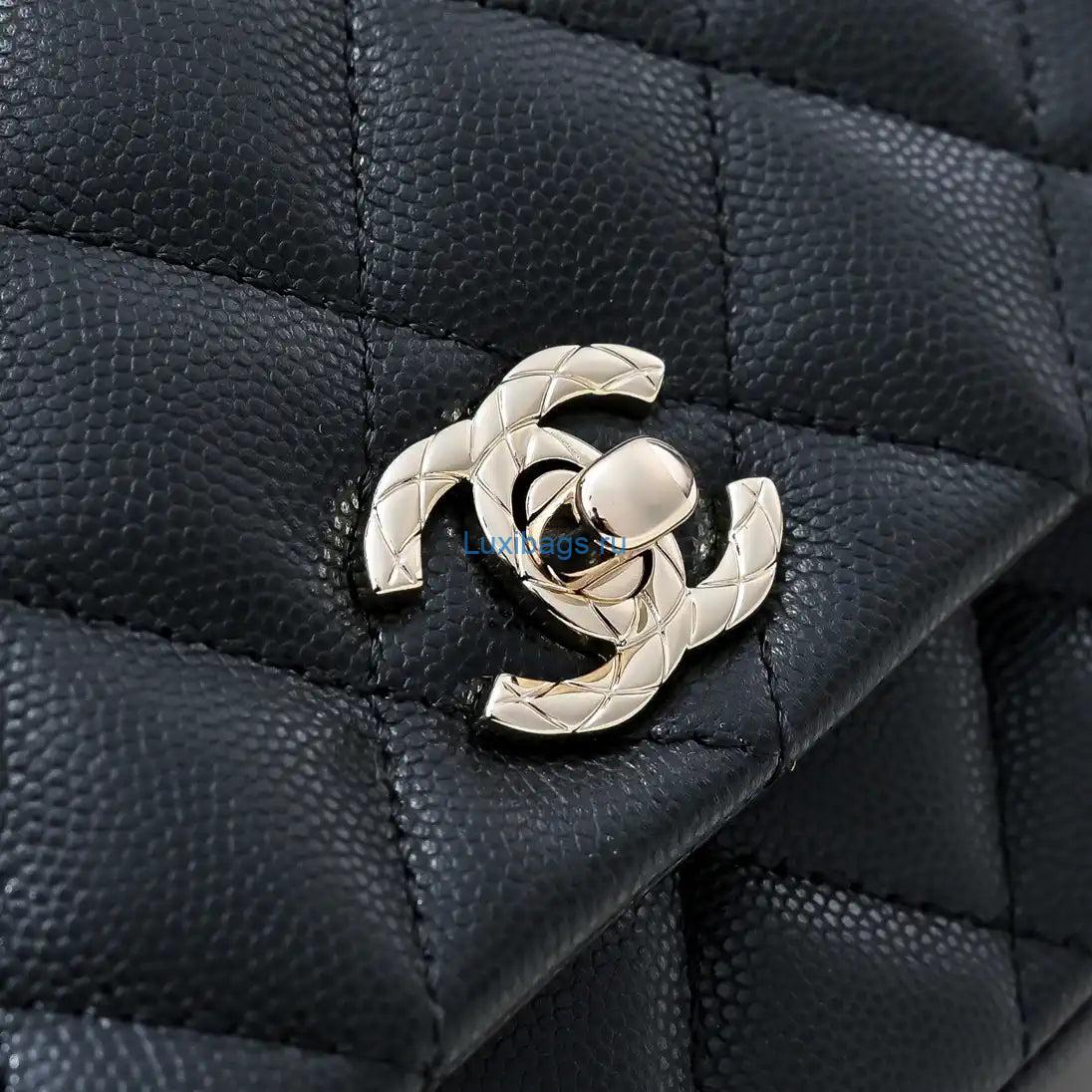 chanel crush handle box bag calfskin as4591 black 4 Chanel Crush Handle box Bag Calfskin AS4591 Black | chanel crush handle box bag calfskin as4591 05