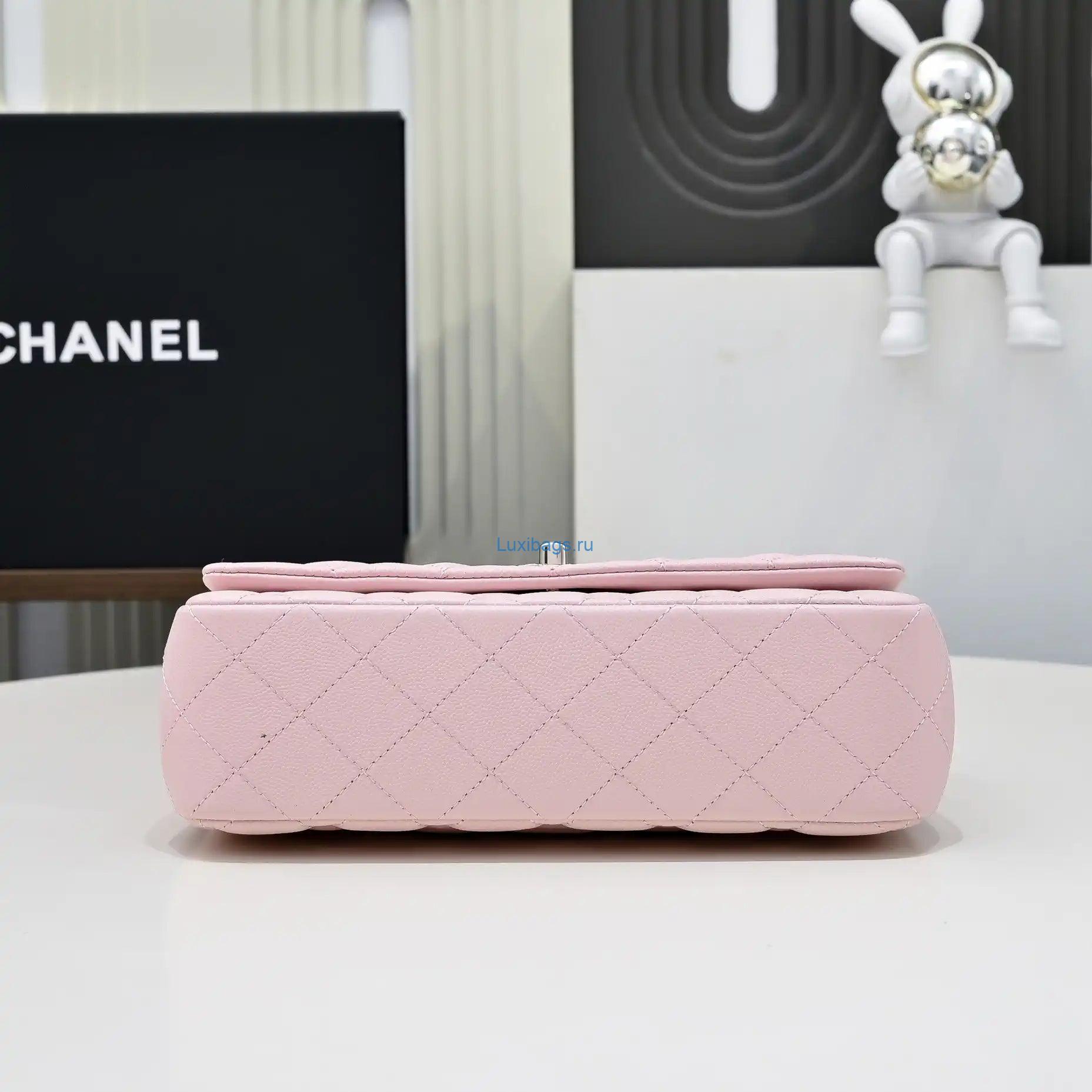 chanel crush handle box bag calfskin as5554 pink 3 Chanel Crush Handle box Bag Calfskin AS5554 Pink | chanel crush handle box bag lambskin as5554 04