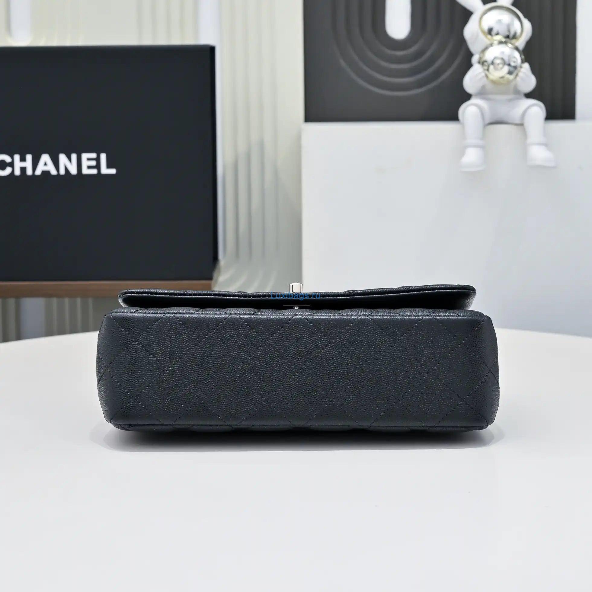 chanel crush handle box bag calfskin as5554 black 3 Chanel Crush Handle box Bag Calfskin AS5554 Black | chanel crush handle box bag lambskin as5554 23