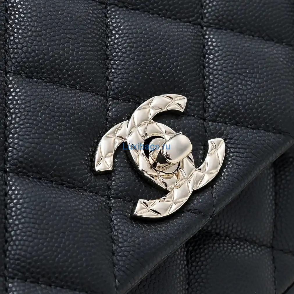 chanel crush handle box bag calfskin as5554 black 5 Chanel Crush Handle box Bag Calfskin AS5554 Black | chanel crush handle box bag lambskin as5554 25