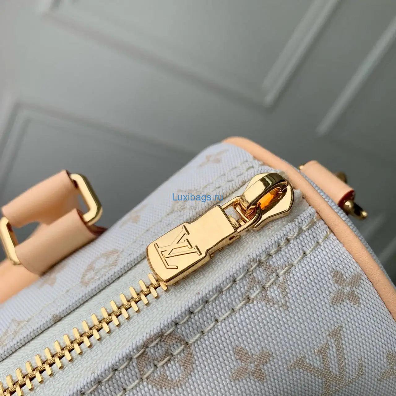 LV M12747 Speedy Bandoulière 20 Bag Mastic Cream | lv m12747 speedy bandouliere 20 bag mastic cream 06