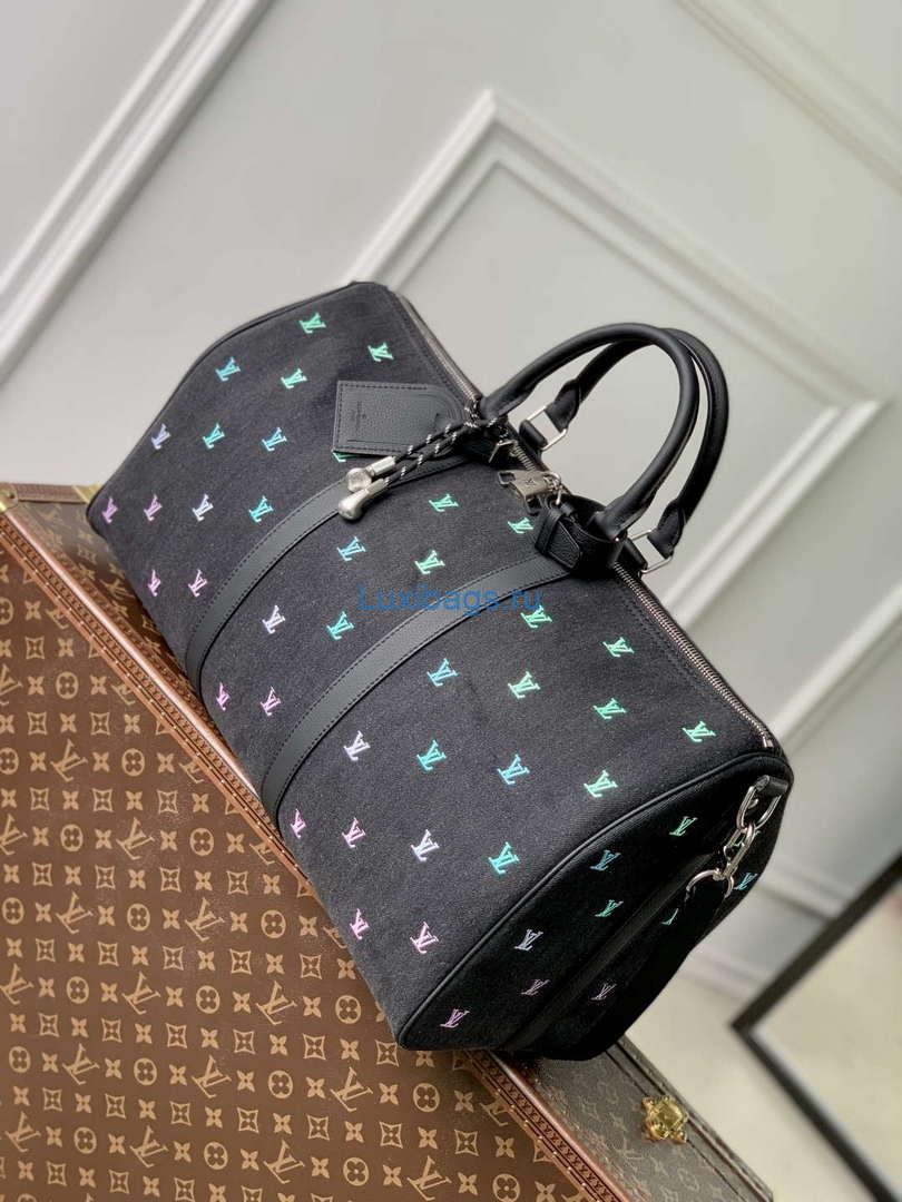 lv m13966 louis vuitton keepall bandoulière 50 bag gradient blue 1 LV M13966 Louis Vuitton Keepall Bandoulière 50 Bag Gradient Blue | lv m13966 louis vuitton keepall bandouliere 50 bag gradient blue 2