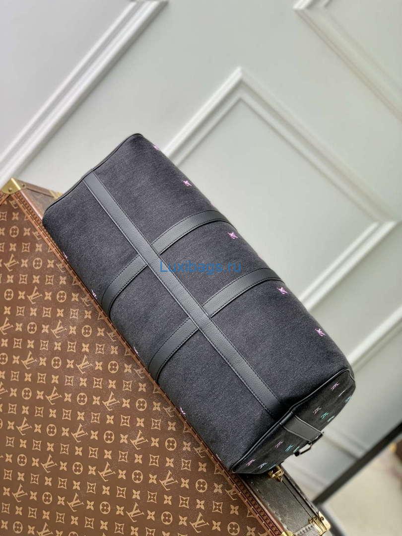 lv m13966 louis vuitton keepall bandoulière 50 bag gradient blue 3 LV M13966 Louis Vuitton Keepall Bandoulière 50 Bag Gradient Blue | lv m13966 louis vuitton keepall bandouliere 50 bag gradient blue 4