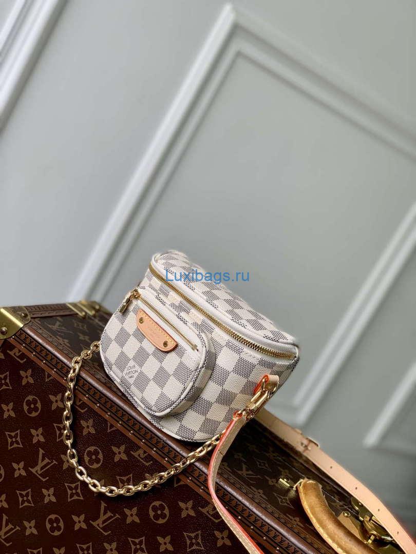 lv n00130 louis vuitton mini bumbag damier azur 1 LV N00130 Louis Vuitton Mini Bumbag Damier Azur | lv n00130 louis vuitton mini bumbag damier azur 2