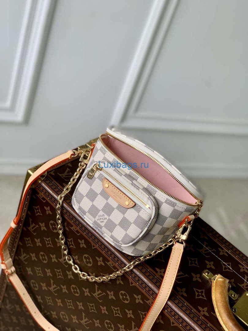 lv n00130 louis vuitton mini bumbag damier azur 7 LV N00130 Louis Vuitton Mini Bumbag Damier Azur | lv n00130 louis vuitton mini bumbag damier azur 8