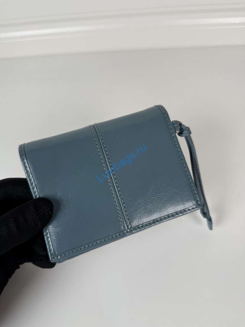 prada 1mv204 small shiny leather wallet light blue 4 Prada 1MV204 Small shiny Leather Wallet light Blue | prada 1mv204 small saffiano leather wallet ligth blue 05