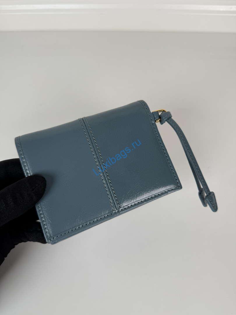 prada 1mv204 small shiny leather wallet light blue 15 Prada 1MV204 Small shiny Leather Wallet light Blue | prada 1mv204 small saffiano leather wallet ligth blue 16