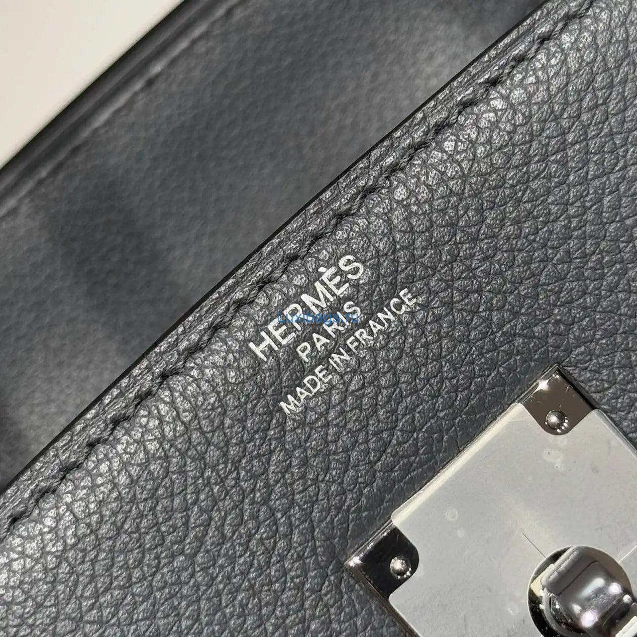 Hermes Shoulder Birkin 29 Etoupe Evercolor Palladium Hardware H92214 Gray | hermes shoulder birkin 29 etoupe evercolor palladium hardware h92214 03