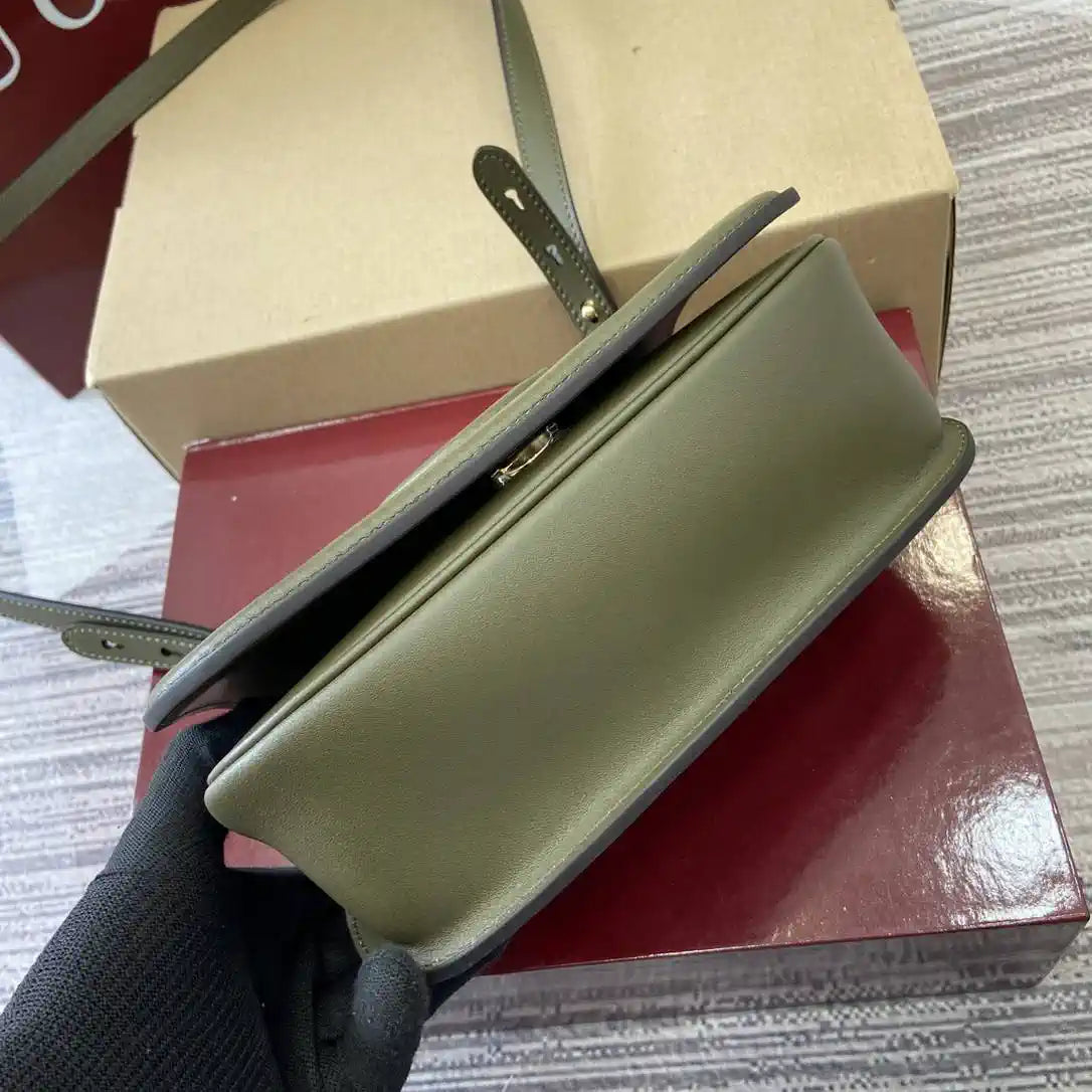 Gucci 815700 Gucci Blondie mini shoulder bag Green Leather | gucci 815700 gucci blondie mini shoulder bag green leather 007