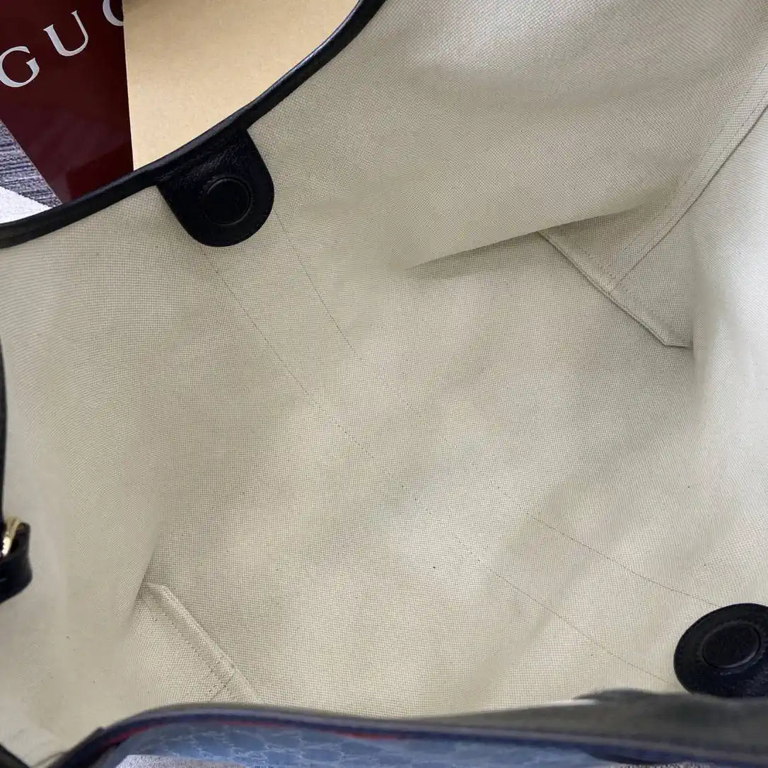 Gucci Giglio large tote bag 853971 Blue & White | gucci giglio large tote bag 853971 blue white 9