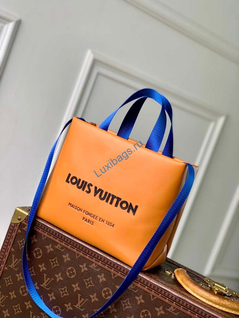 LV M15237 Louis Vuitton Mini Shopper Tote Saffron