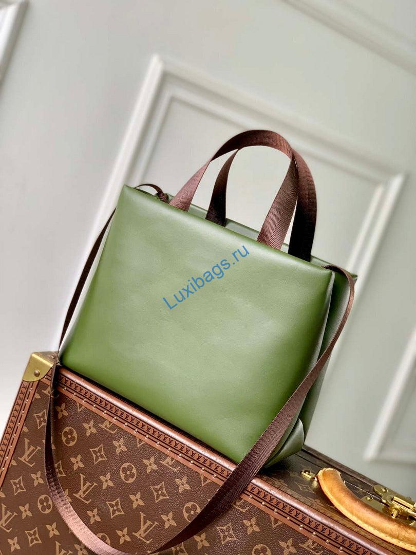 LV M15238 Louis Vuitton Mini Shopper Tote Khaki Green | lv m15238 louis vuitton mini shopper tote khaki green 3
