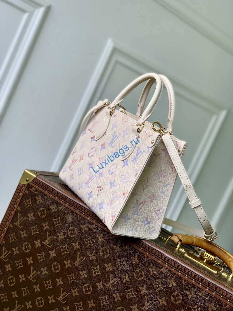 lv m25770 louis vuitton onthego pm bag dream cream 1 LV M25770 Louis Vuitton OnTheGo PM Bag Dream Cream | lv m25770 louis vuitton onthego pm bag dream cream 2
