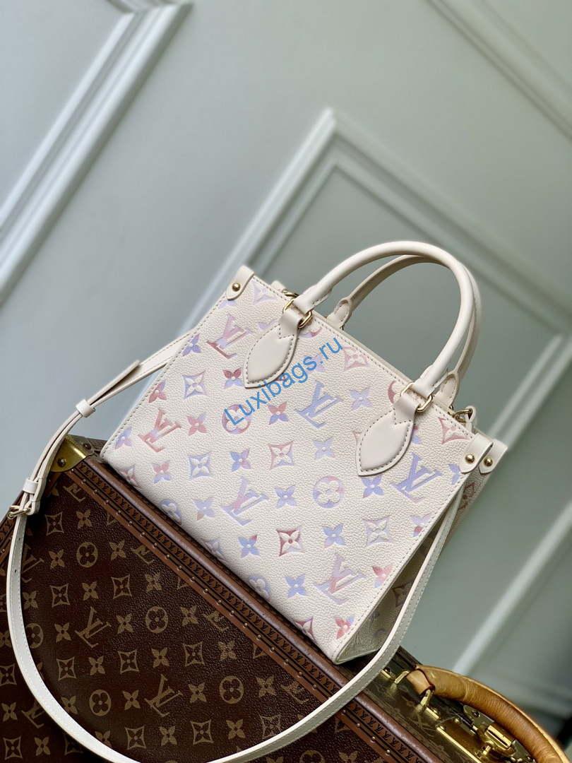 lv m25770 louis vuitton onthego pm bag dream cream 2 LV M25770 Louis Vuitton OnTheGo PM Bag Dream Cream | lv m25770 louis vuitton onthego pm bag dream cream 3