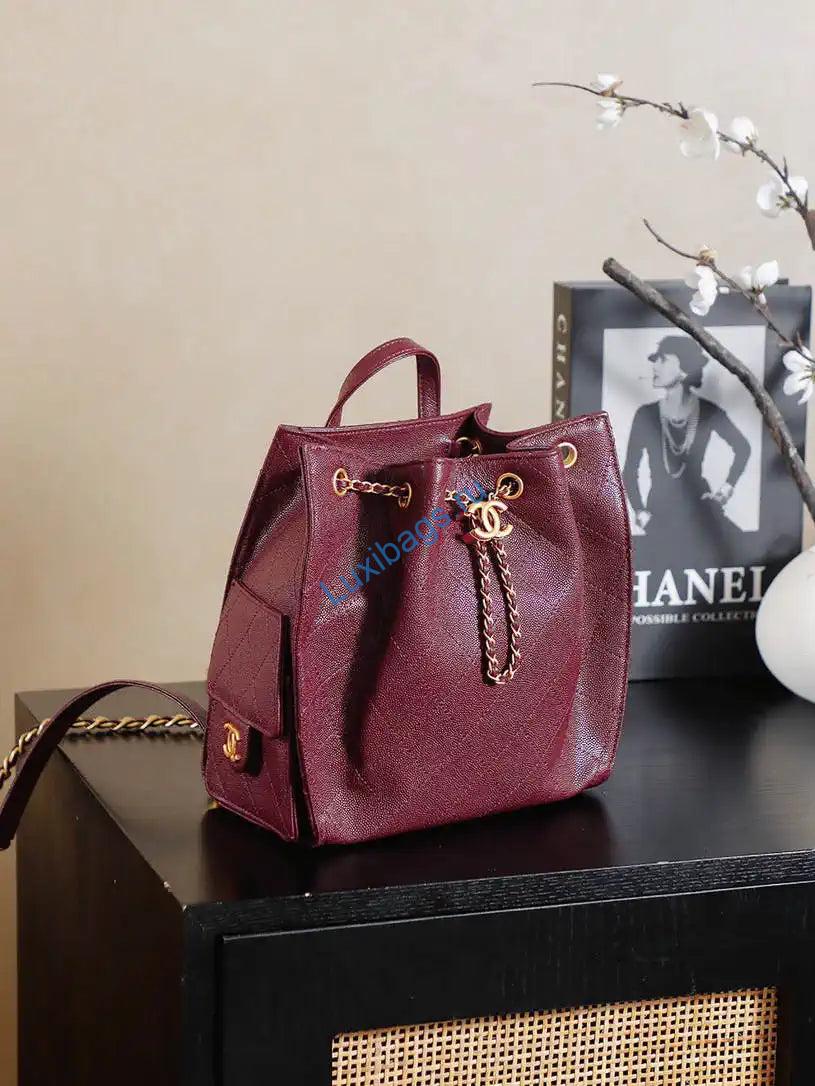 chanel 25 as5600 medium backpack grained calfskin & gold-tone metal wine red 1 Chanel 25 AS5600 Medium Backpack Grained Calfskin & Gold-Tone Metal Wine Red | chanel 25 as5600 medium backpack grained calfskin gold tone metal wine red 02