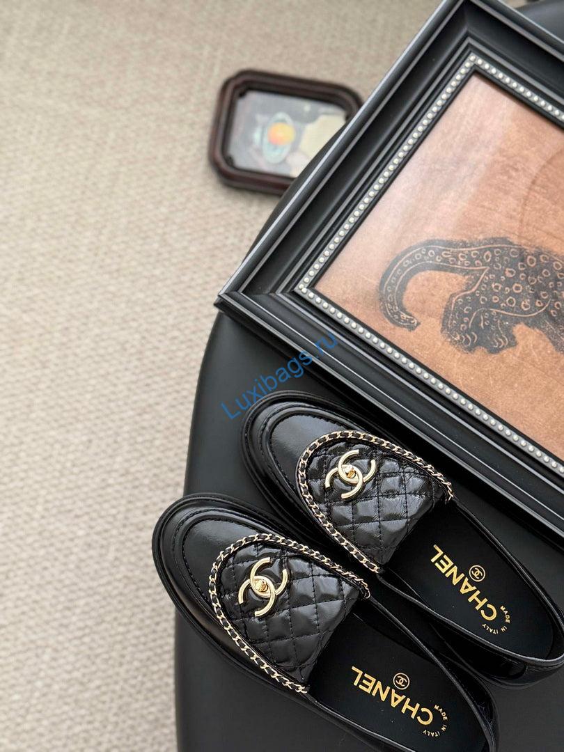 Chanel Women's Fashion Shoes Moccasins Lambskin C93680 | chanel womens fashion shoes moccasins lambskin c93680 7