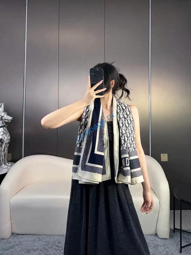 Dior Scarves Designer Obique Jacquard Scarf D63301 | dior scarves designer obique jacquard scarf d63300 03