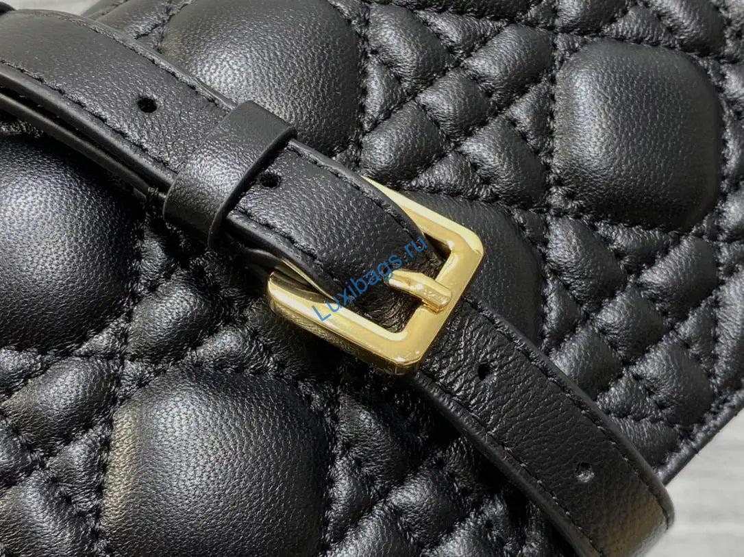Dior Small Dior Jolie Bag With Chain Black Cannage Calfskin S3117 | dior small dior jolie bag with chain cannage calfskin 50