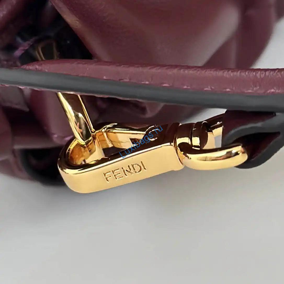 fendi 8bs105av5wf1sxq mamma baguette nano wine red leather miniature 8677mini 6 Fendi 8BS105AV5WF1SXQ Mamma Baguette Nano Wine Red leather miniature 8677mini | fendi 7as368abvef0k7e mamma baguette nano wine red leather miniature 8677mini 07