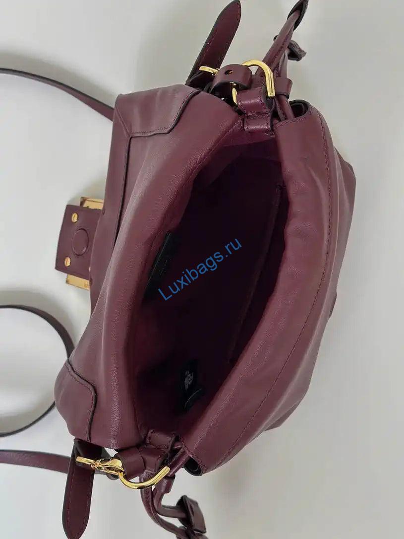 fendi 8bs105av5wf1sxq mamma baguette nano wine red leather miniature 8677mini 7 Fendi 8BS105AV5WF1SXQ Mamma Baguette Nano Wine Red leather miniature 8677mini | fendi 7as368abvef0k7e mamma baguette nano wine red leather miniature 8677mini 08