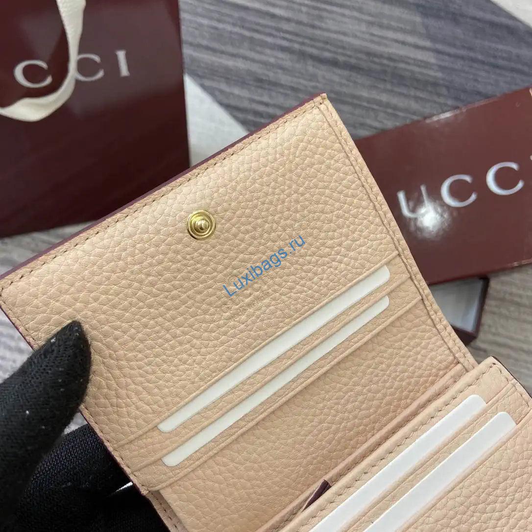 gucci 456126 bi-color gg marmont small wallet wind red 9 Gucci 456126 Bi-color GG Marmont small wallet Wind Red | gucci 456126 bi color gg marmont small wallet 10