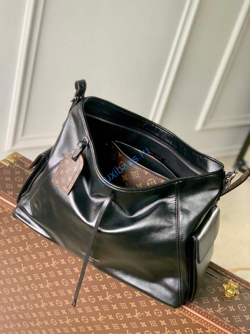 LV M15175 Louis Vuitton Carry All Travel Bag Black | lv m15175 louis vuitton carry all travel bag black 9