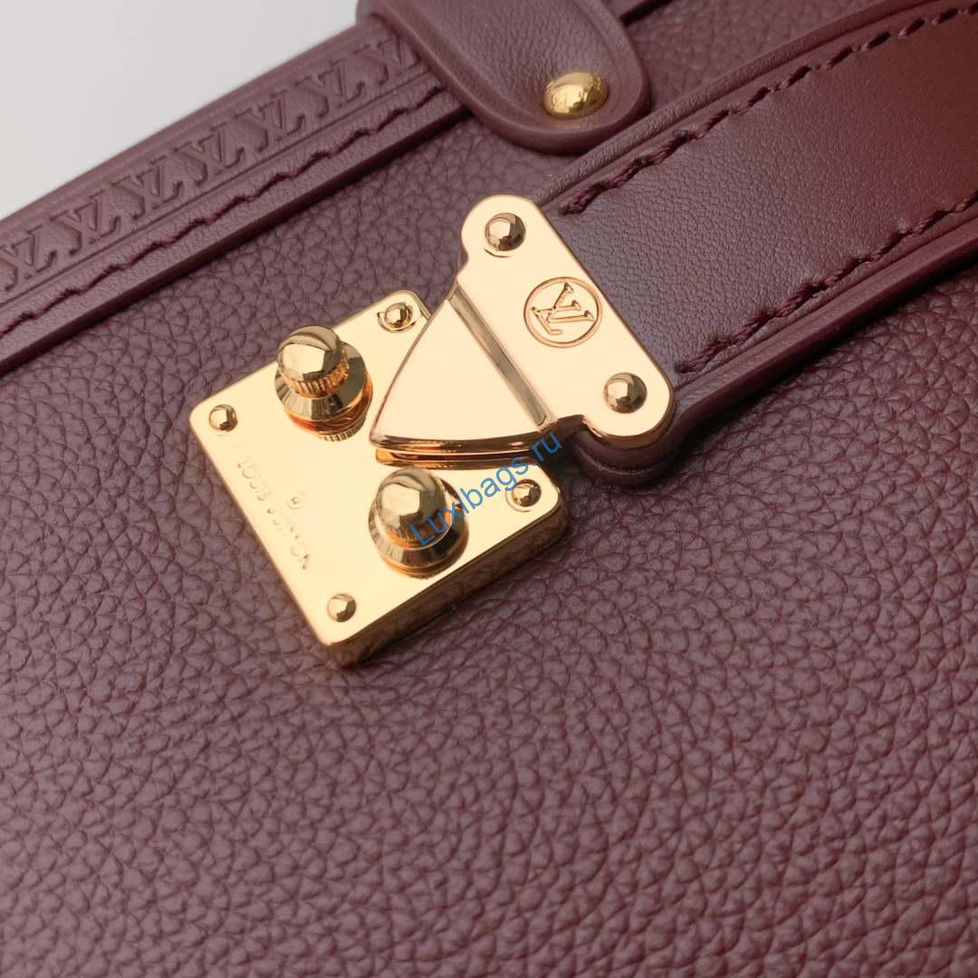 LV M25669 Louis Vuitton Side Trunk MM Bag Wine Red | lv m25669 louis vuitton side trunk mm bag wine red 5