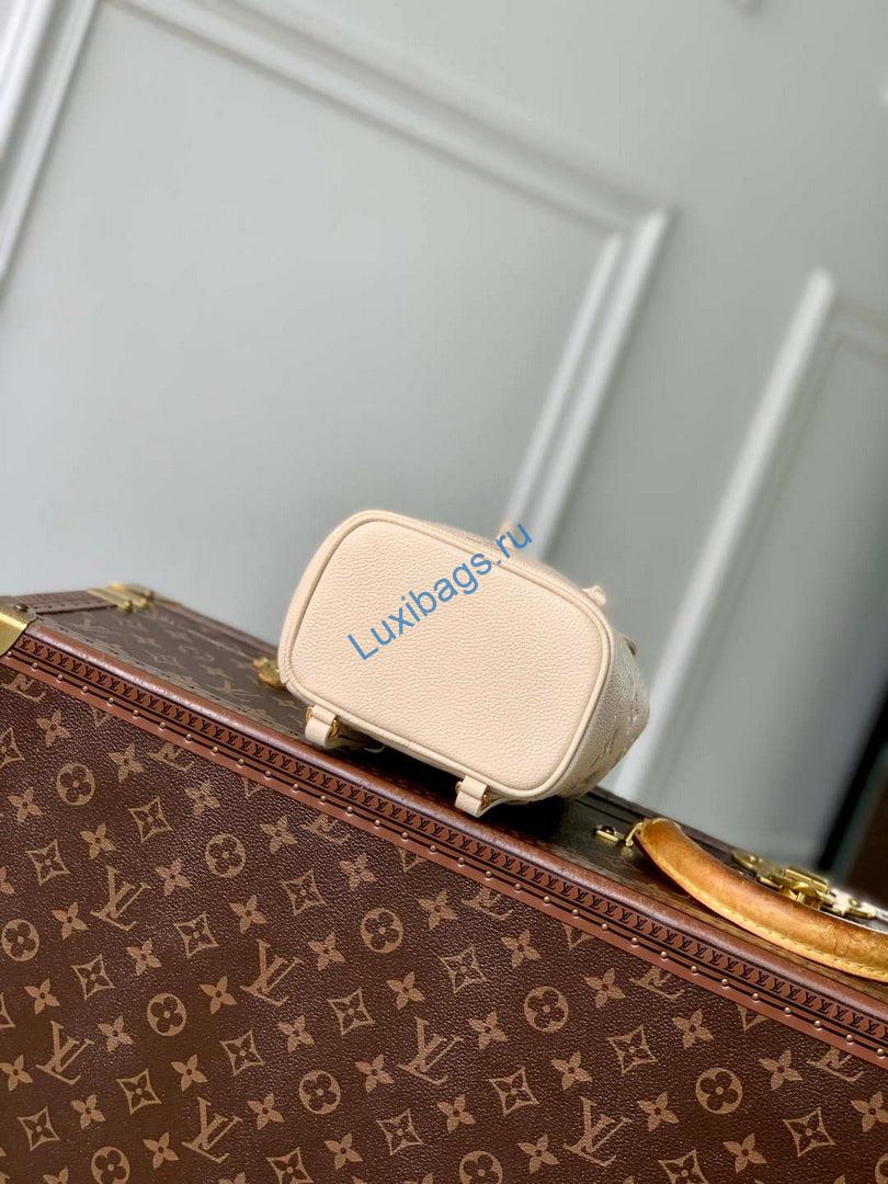 lv m25819 louis vuitton nano noé backpack cream 2 LV M25819 Louis Vuitton Nano Noé Backpack Cream | lv m25819 louis vuitton nano noe backpack cream 3