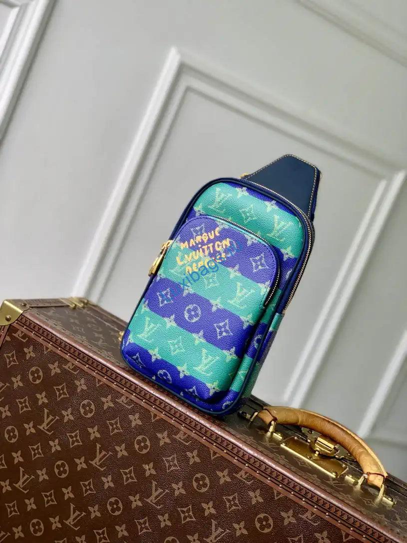 LV M26419 Louis Vuitton Avenue Slingbag PM Bamboo Monogram Heritage