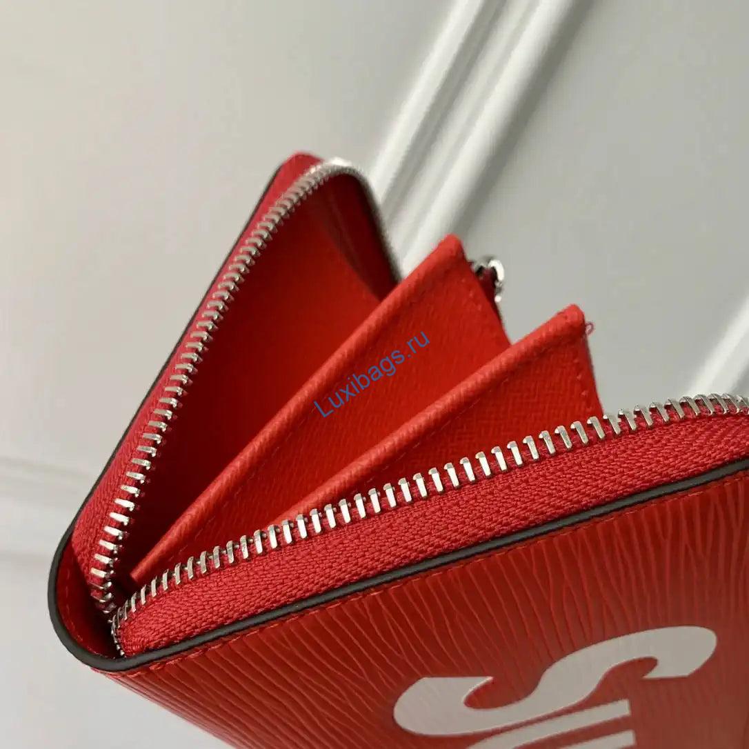 lv m67548 zippy wallet louis vuitton x supreme leather red 5 LV M67548 Zippy Wallet Louis Vuitton x Supreme leather Red | lv m67548 zippy wallet louis vuitton x supreme leather red 06