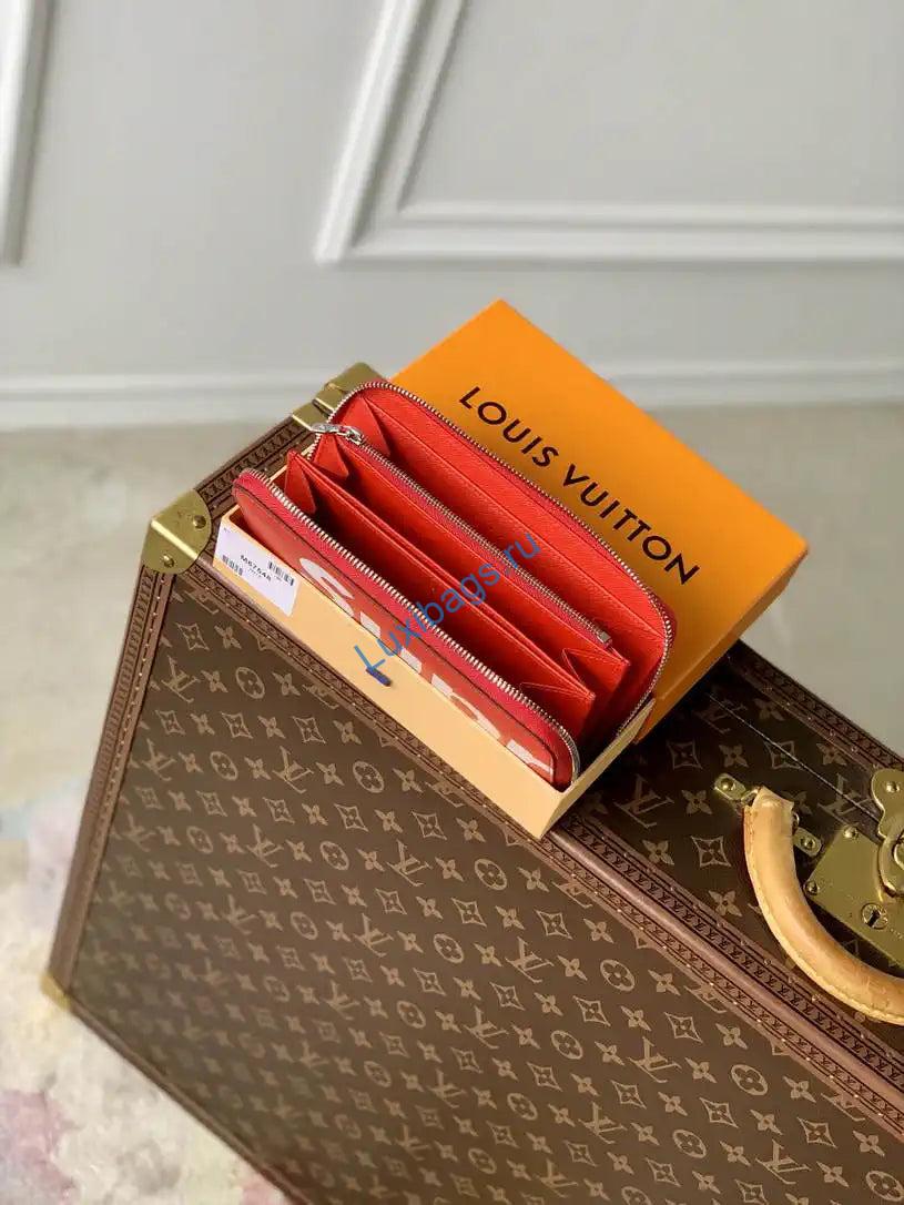 lv m67548 zippy wallet louis vuitton x supreme leather red 8 LV M67548 Zippy Wallet Louis Vuitton x Supreme leather Red | lv m67548 zippy wallet louis vuitton x supreme leather red 09