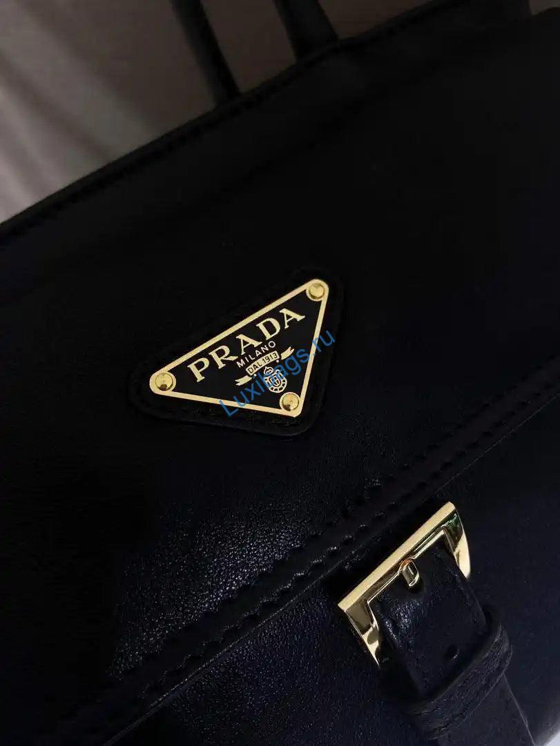 prada explore medium nappa leather tote bag 1bg596 black 6 Prada Explore medium nappa leather tote bag 1BG596 Black | prada 1bg596 explore medium nappa leather tote bag black 07