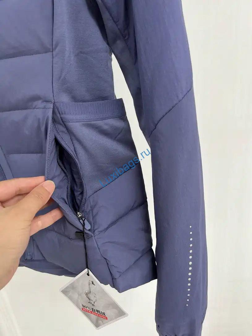 Women Running hooded down jacket DLA38002 | women running hooded down jacket dla38000 32