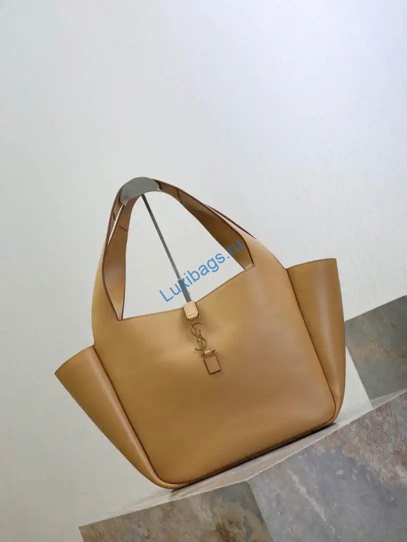 ysl 763435 le 5 à 7 bea in grained leather apricot 1 YSL 763435 LE 5 À 7 BEA IN GRAINED LEATHER Apricot | ysl 763435 le 5 a 7 bea in grained leather 02