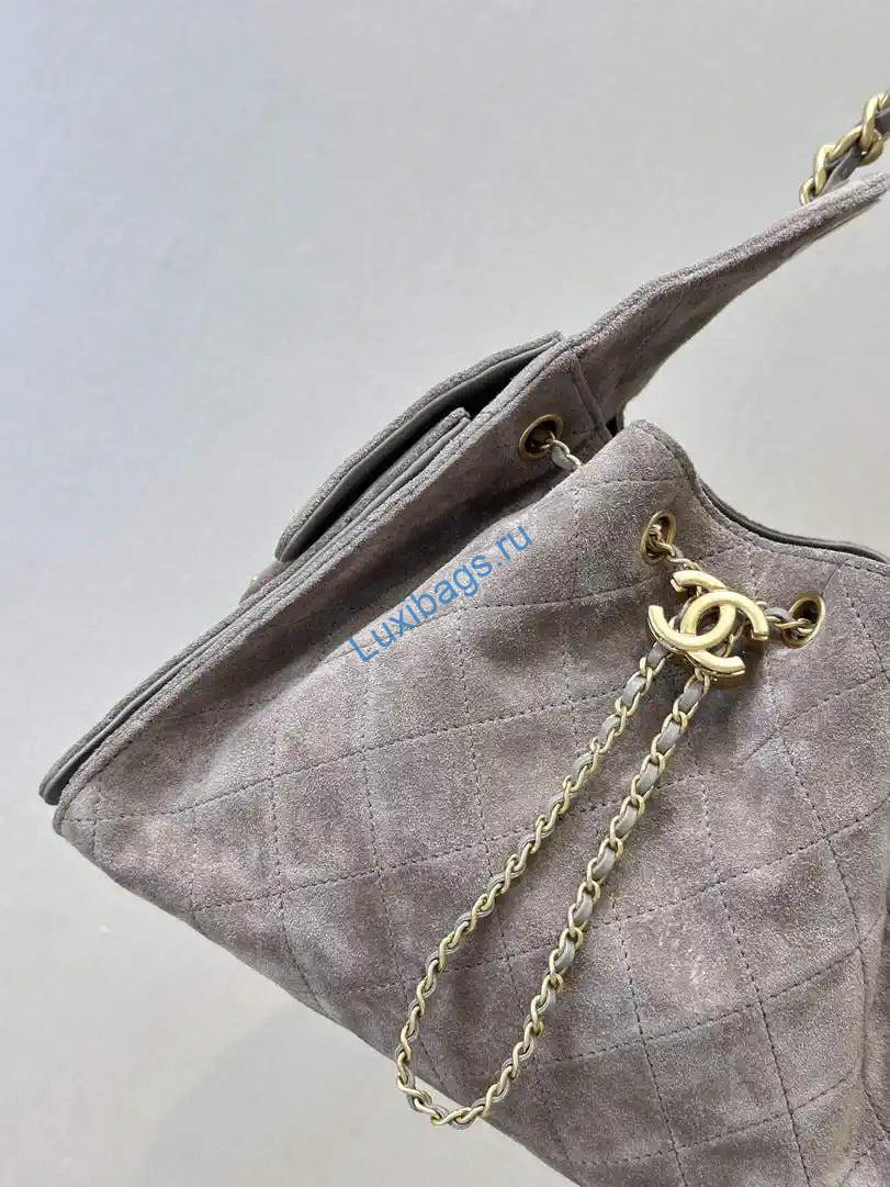 chanel as5293 small hobo suede & gold-tone metal gray 1 Chanel AS5293 Small Hobo Suede & Gold-Tone Metal Gray | chanel as5293 small hobo suede gold tone metal gray 02