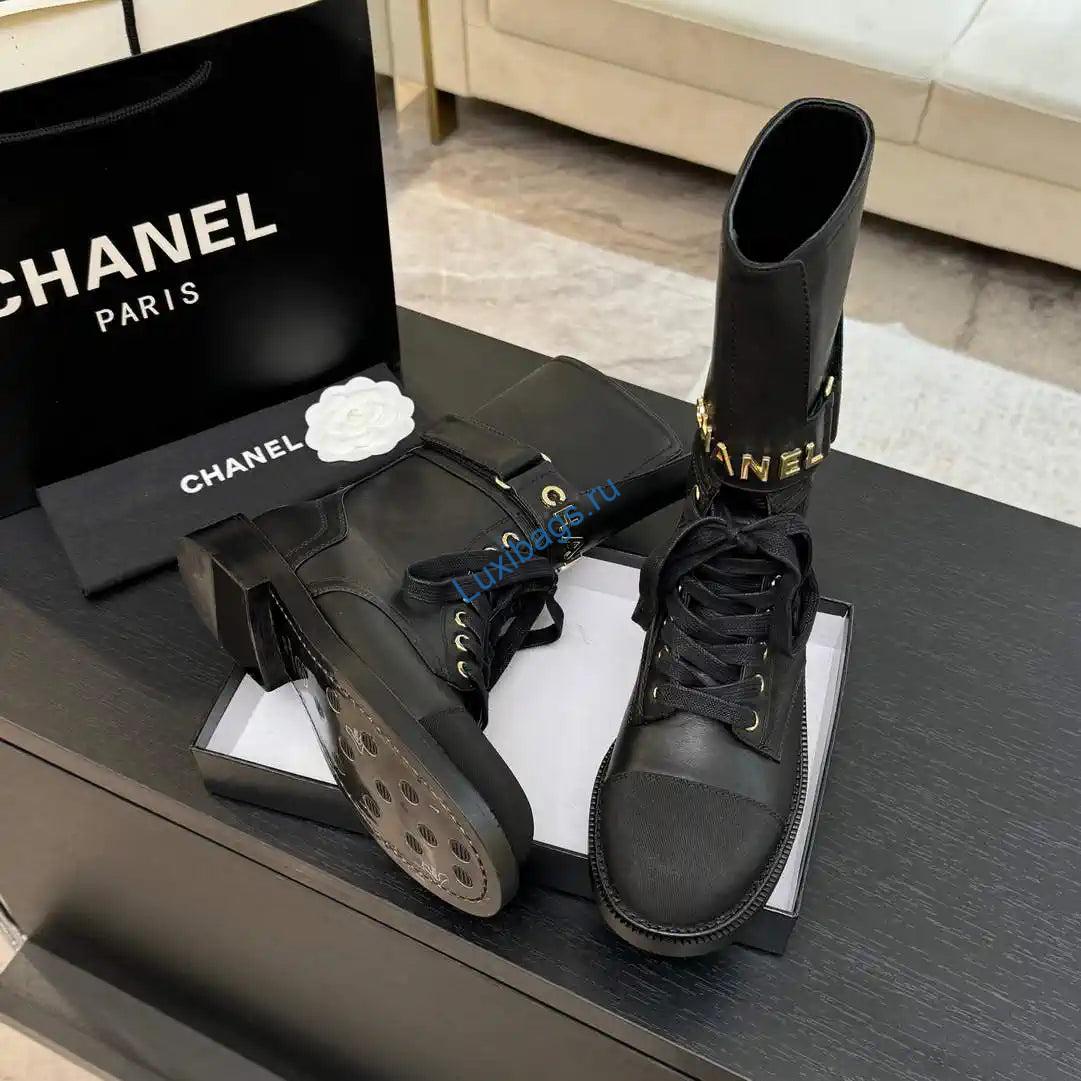 chanel women's handmade martin short boots c925211 3 Chanel Women's Handmade Martin Short Boots C925211 | chanel womens handmade martin short boots c925210 13