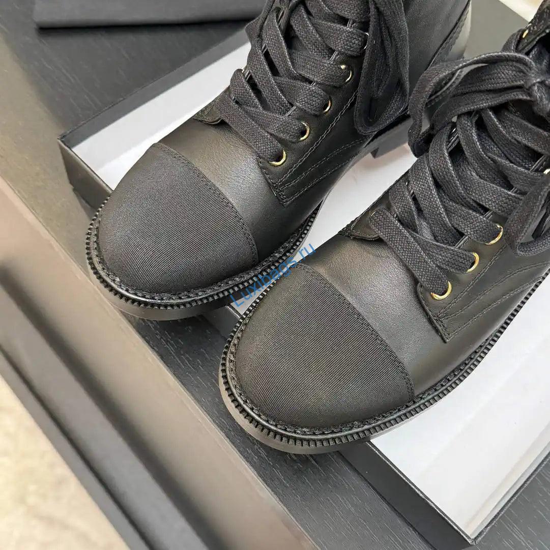 chanel women's handmade martin short boots c925211 8 Chanel Women's Handmade Martin Short Boots C925211 | chanel womens handmade martin short boots c925210 18